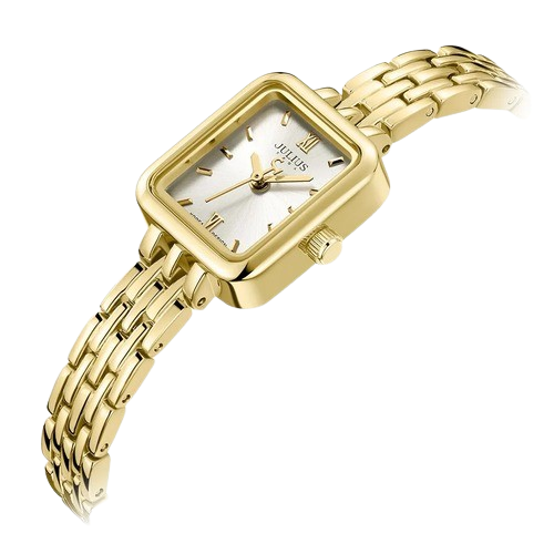 featured Gold Square Bracelet Watch