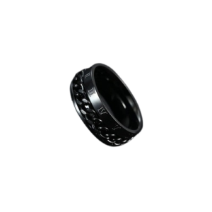 Black Minimalist Ring