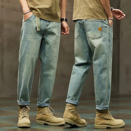 main-image-2 Utility Cargo Denim Jeans